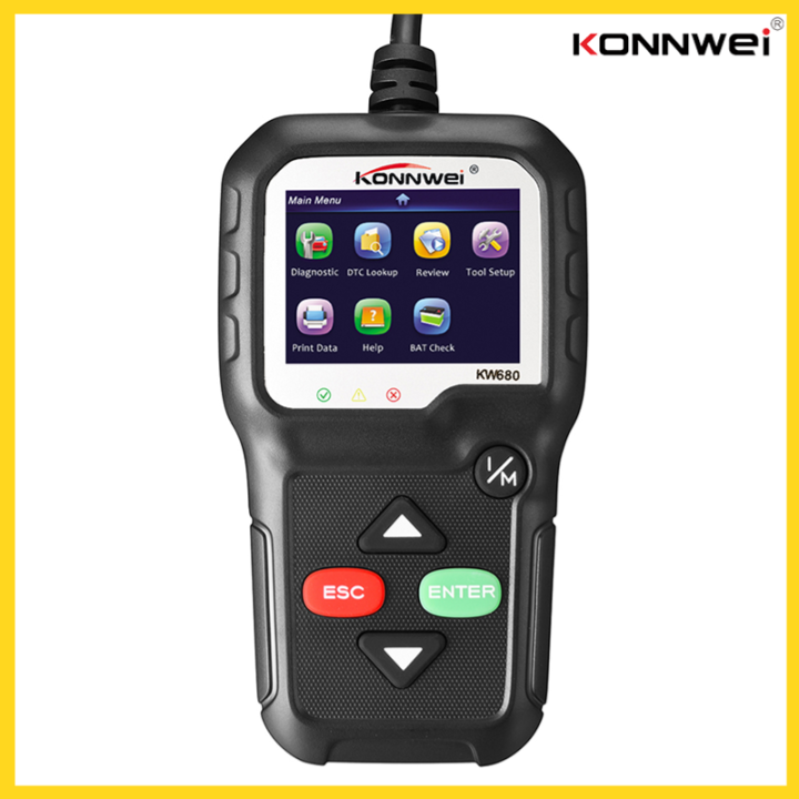 konnwei-obdii-สามารถเครื่องมือวิเคราะห์ในรถเครื่องอ่านโค้ดไฟเครื่องยนต์-kw680เครื่องมือสแกนสำหรับรถยนต์เครื่องสแกน-obd-ii-ตั้งแต่ปี1996