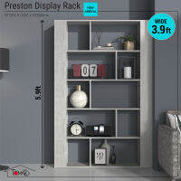 Tomato Home ชั้นโชว์ Preston Display rack กว้าง120ซม สูง180ซม | ชั้นวางของ ชั้นกั้นห้อง ชั้นมินิมอล Chic สวยหรูเรียบง่าย