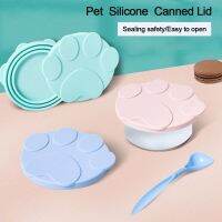 【cw】 Silicone Dog Canned Lid 3 1 Food Sealer Cover Storage keeping Lids Bowl Accessories