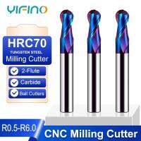 【DT】hot！ YIFINO HRC70 Nano-Coating 2-Flute End Milling Cutter Tungsten Carbide Endmills Mechanical