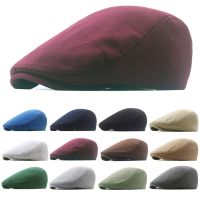 Cotton Newsboy Caps ฤดูใบไม้ร่วงฤดูหนาว Beret ชายฮอร์นย้อนยุคหมวก Peaked Forward Hat สําหรับผู้ชายการป้องกันความยืดหยุ่น Peaky Blinder