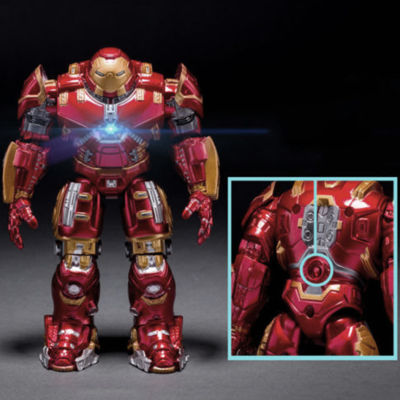 17cm LED Iron Man Avenger Age of Ultron HULKBUSTER PVC Action Figure Doll Kid Toy Gift