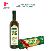 Dầu Oliu nguyên chất Olivoilà Extra Virgin 750ml chai + tặng 1 gói mì