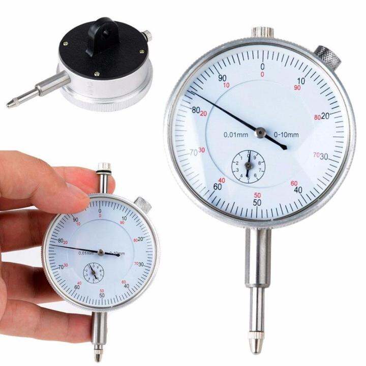 0-10mm Dialgauge Measuring Tool Analog Meter 0.01mm Resolution Portable ...