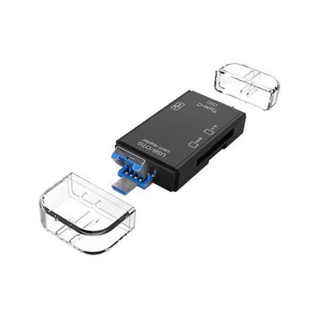 6-in-1-card-reader-micro-usb-3-0-type-c-to-sd-micro-sd-tf-adapter-flash-drive-smart-memory-sd-cardreader-for-laptop-mobile-phone