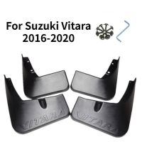 4Pcs ด้านหน้าด้านหลัง Fender สำหรับ Suzuki Vitara 2016-2020 Mud Flap Guard Splash Mudguard Fenders Mudflaps รถอุปกรณ์เสริมจัดแต่งทรงผม