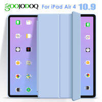 GOOJODOQเคสสำหรับไอแพดAir 4 10.9เคสโทรศัพท์มือถือCapaรองรับการชาร์จแบบไร้สาย