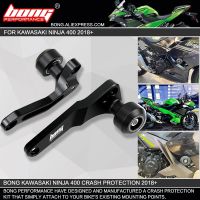 แผ่นป้องกันเฟรมป้องกันรถเลื่อนล้มสำหรับ KAWASAKI NINJA 400 2018-2023 NINJA400อุปกรณ์เสริมมอเตอร์ไซค์ล้ม