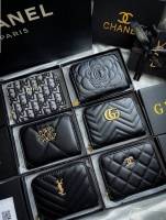 กระเป๋าตังค์ รวมแบรนด์ มี 6 แบบ 4 แบรนด์ มีท้ง gucci ชาเนล ดิออ ✔ เฉพาะกระเป๋า+กล่อง