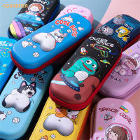 3D cartoon pencil case cute pencil box kids pencil bag School stationery storage bag girl pen case gift boy kawaii pen bag prize