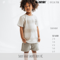 Minene Shirt and Shorts Boys KC | ชุตเซ็ตเสื้อยืดและกางเกงขาสั้นสำหรับเด็กผู้ชาย