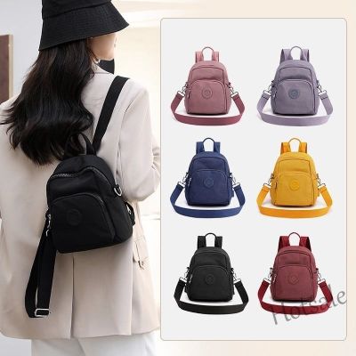 【hot sale】▤✳ C16 Fashion Womens Backpack 2022 Korean Style Small Backpacks Nylon Waterproof Mini Travel Backbags School Beg