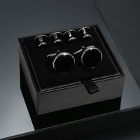 【hot】 Minimalist Wed Men Shirts Threaded Studs Set Of 6 French Cuff Shirt Wedding Guests Gifts Buttons