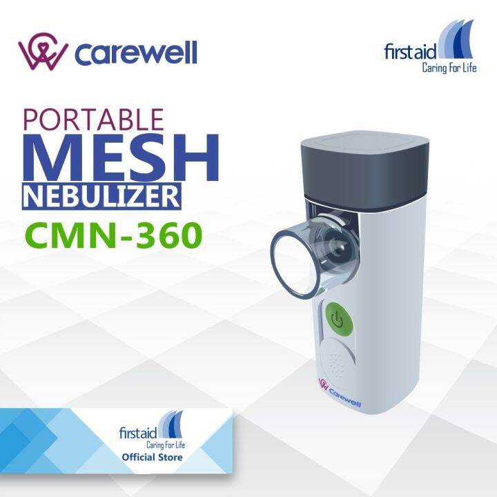 【new Product】 Carewell Cmn 360 Portable Mesh Nebulizer Lazada Ph