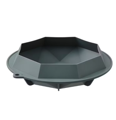 Baking mould, diamond-shaped/silicone