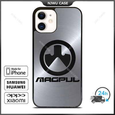 Magpull Silver Phone Case for iPhone 14 Pro Max / iPhone 13 Pro Max / iPhone 12 Pro Max / XS Max / Samsung Galaxy Note 10 Plus / S22 Ultra / S21 Plus Anti-fall Protective Case Cover