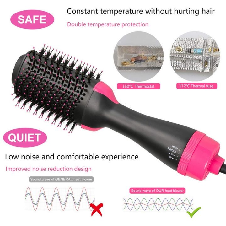 cai-cai-ไดร์เป่าผม-ไดร์-หวีเป่าผ-หวีไดร์-แปรงไดร์-4-in1-ไดร์เป่าผม-one-step-hair-dryer-and-styler-4in1