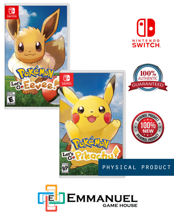 Pokemon: Let's Go, Eevee!, Nintendo Switch, [Physical Edition