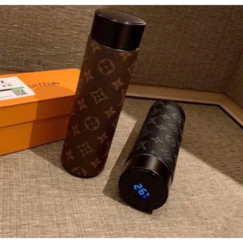 Kelly Dior/lv Vacuum Flask Tumbler With LED Temperature With Box