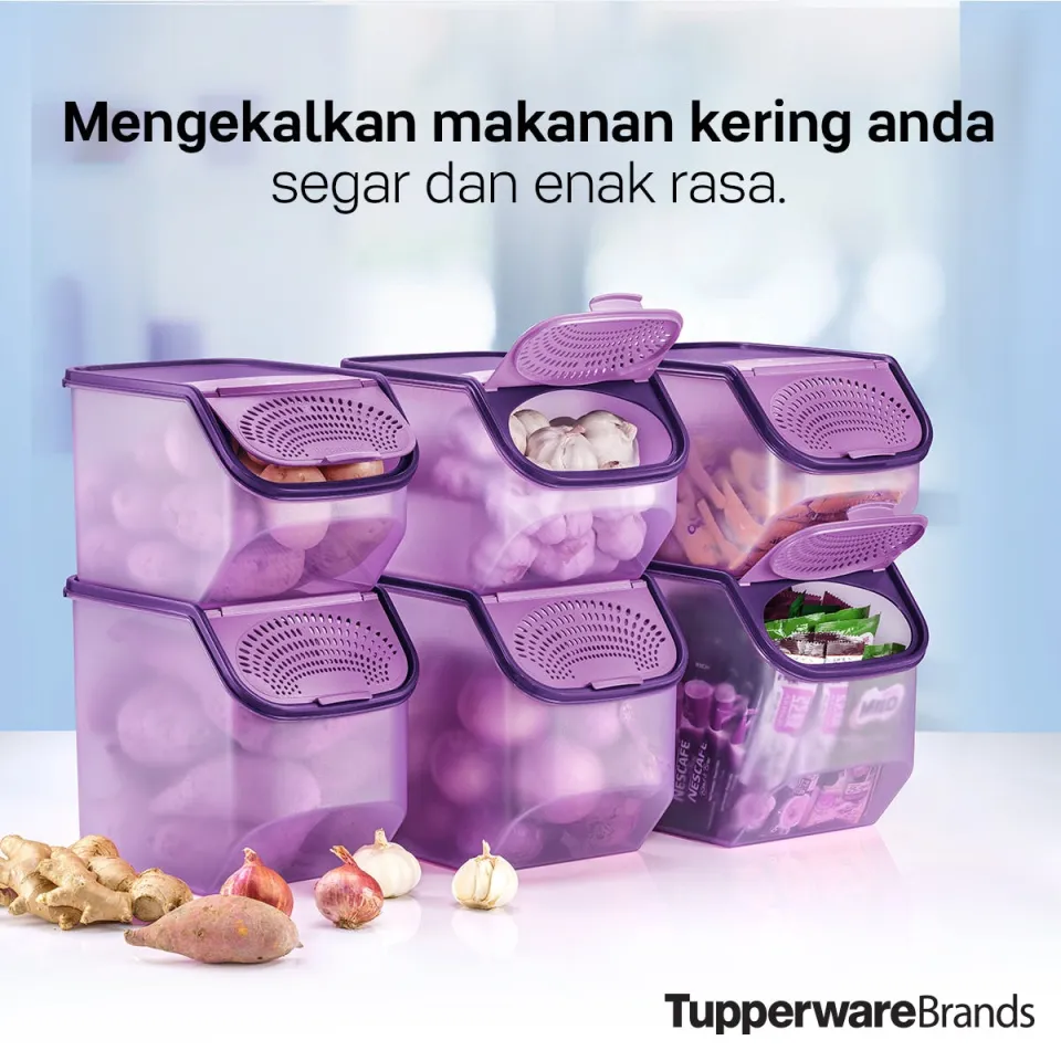 Tupperware Potato Storage Box And Onion Storage Container 3L