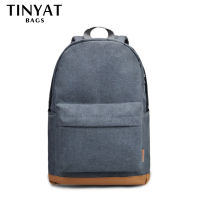 TINYAT Lelaki 15 Inci Ransel แล็ปท็อป Klelaki Sekolah Ransel Rucksacks untuk Remaja Perjalanan U Mochila Grey