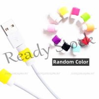 【Ready Stock】 ☽▥❈ B40 Protective Cable Cover for iPhone Charging Cable Soft Rubber Cover