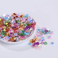 10g/Lot Multi Size 3D Plum Flower Loose Sequins Sewing Craft/Embellishment Findings Garments Sewing