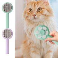 【FCL】卍¤☼ Grooming Shedding Cleaning Comb Massage Remove Loose Fur Indoor Or Short Haired