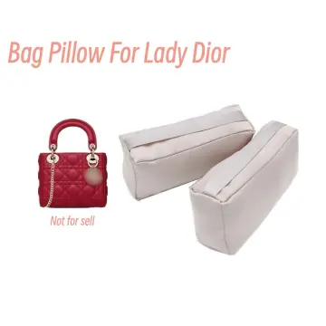 Boy Bag Satin Pillow Luxury Bag Shaper in Silver Gray / Satin 