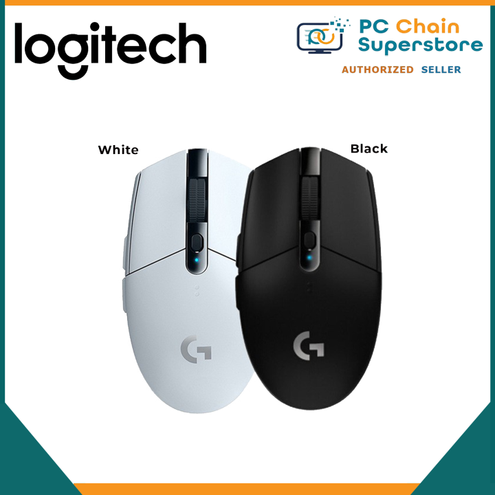 Logitech G304 Wireless Gaming Mouse ( Black / White ) -- 12000 max dpi ...