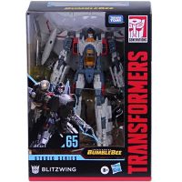 ชุดหม้อแปลง Takara Tomy Hasbro หม้อแปลง SS65แบบ Blitzwing ดั้งเดิมซีรี่ย์หนังคลาสสิกของเล่น Mainan Transformers