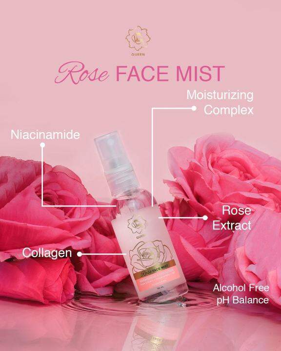 Viva Queen Rose Face Mist 60ml Lazada Indonesia