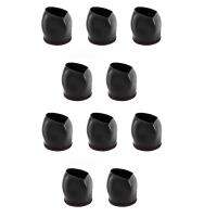 ♧◄ A63I 10X Rubber Bed Office Chair Wheel Stopper Furniture Legs Caster Cups Chair Feet Floor Protectors Felt Pads