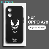 Guyon เคส OPPO A78 4G 5G นิ่มลายดีไซน์ใหม่ดั้งเดิม,ซิลิโคนกันกระแทก