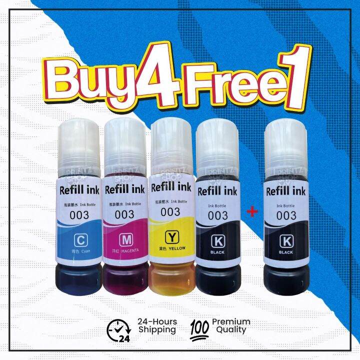 Epson 003 Refill Ink Compatible For EPSON L3110 / L3150 / L3156 / L1110