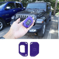 MOPAI Car Keys Cover for Jeep Gladiator JT 2018+ ABS Car Key Case Shell Cover Accessories for Jeep Wrangler JL 2018 2019+