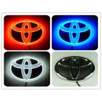 ???New upgrade 4D led car logo light for Toyota Avalon Auris Yaris Verso Camry （12cm x 8cm） 99 ting