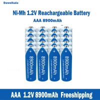 Wholesale nickel hydrogen AAA 1.2V rechargeable batteries  large capacity 8900mAh KTV microphones and toy batteries Household Security Systems