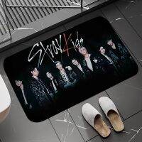 Stray Kids Bath Mat Home Bedroom Carpet For Kpop Singer Customized Entrance Door Mats Non-Slip Kitchen Hallway Area Rug Alfombra