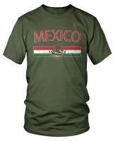 Mens T Shirts Mens Mexican Flag And Coat Of Arms Mexico Tshirt T