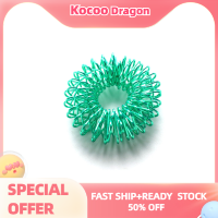 Kocoo 5PC เครื่องนวดนิ้วมือแหวน acupressure รูปเครื่องนวดผ่อนคลายมือมือ