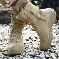 Desert Camel【Free Shipping】 40-47รองเท้าคอมแบท usรองเท้าบูทชายรองเท้ายุทวิธีรองเท้าทหารคอมแบททหาร รองเท้าทหารชาย Military Bootsรองเท้าทะเลทรายรองเท้าผู้ชายรองเท้าcaterpillar รองเท้าขึ้นเขา รองเท้าฮาฟทหาร รองเท้าred wing รองเท้า delta