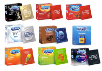 Durex ดูเร็กซ์ ถุงยางอนามัย กล่องละ 3 ชิ้น 1 กล่อง