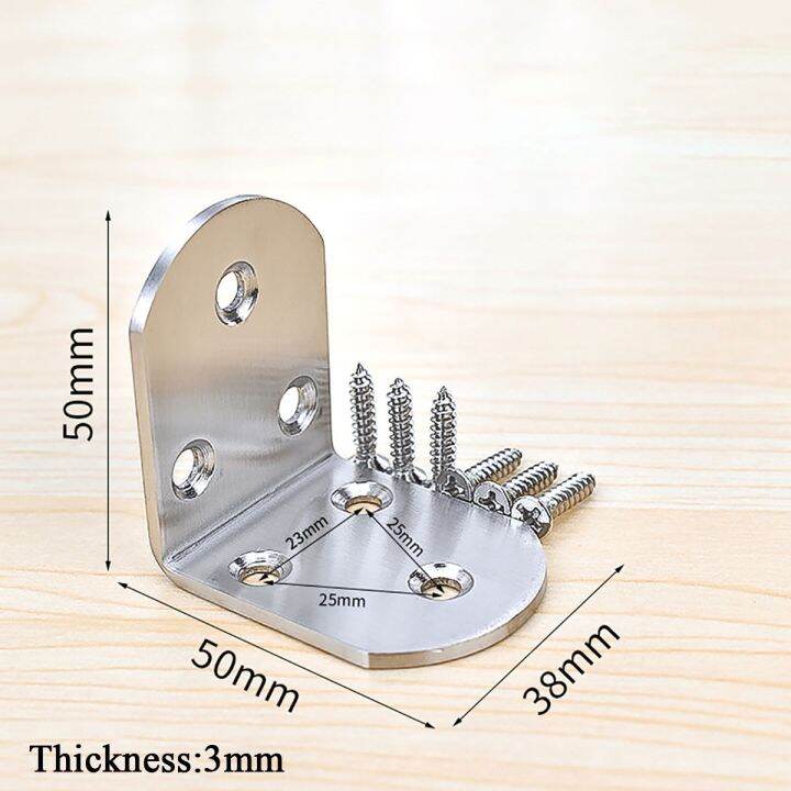 1pcs-multihole-stainless-steel-right-angle-triangle-corner-bracket-fixed-reinforced-board-hardware-connection-accessories