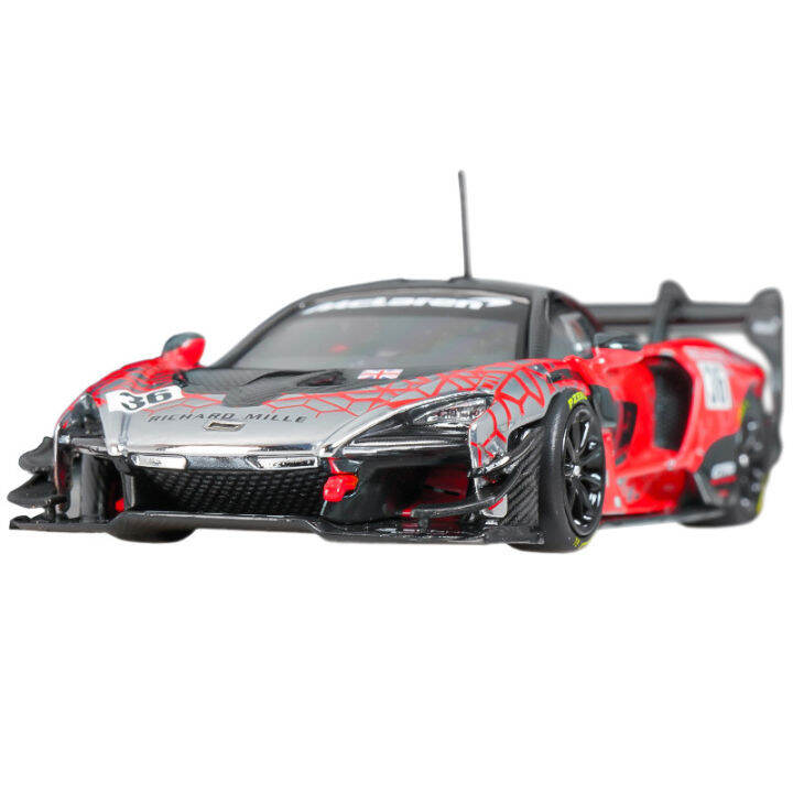 lcd-1-64-mclaren-senna-gtr-ของเล่นรถ-diecast-สำหรับเด็กผู้ชายของขวัญวันเกิดคอลเลกชันรถ-kids-toys