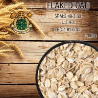 Flaked OAT เฟลคโอ๊ต (Castle malting) (1 lbs) **ไม่บด**