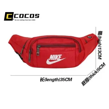 NEW Nike beltbag Sportswear Waist pack Bag belt bag sling bag Men Women  Anti-theft strap shoulder bag for men Mobile phone socket strap bag A  stylish shoulder bag