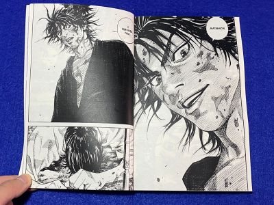 ใหม่หนังสือการ์ตูนอะนิเมะ Vagabond เล่ม1 Miyamoto Musashi วัยรุ่นญี่ปุ่นลึกลับโรแมนติกการ์ตูนภาษาอังกฤษหนังสือการ์ตูนเวอร์ชั่นภาษาอังกฤษTH