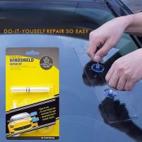 【hot】◎❁  Car Windshield Cracked Repair Automobile Glass Fluid Windscreen Scratch Crack Restore Set