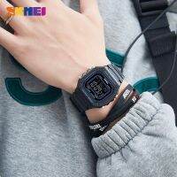 「Dark blue watch」 SKMEI WatchMen 39; S5BarStopwatchClockMale นาฬิกาข้อมืออิเล็กทรอนิกส์ R Elojes Para Hombre